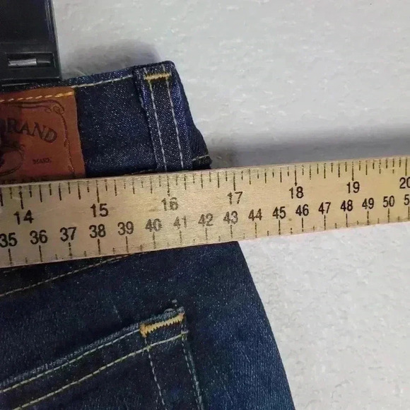 Lucky Brand Classic Rider Relaxed Fit Bootcut Blue Jeans size 12/31 X 32 NWT - Picture 8 of 9